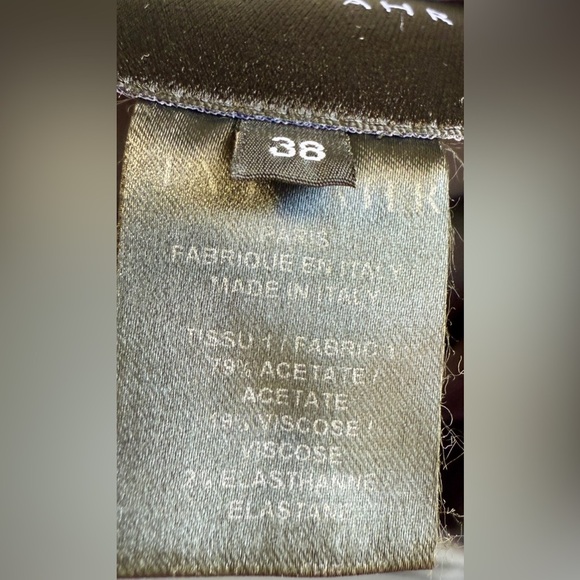 JAY AHR Black Designer Dress with Zipper Embellishments - Size 38/4 EUC - Picture 6 of 7